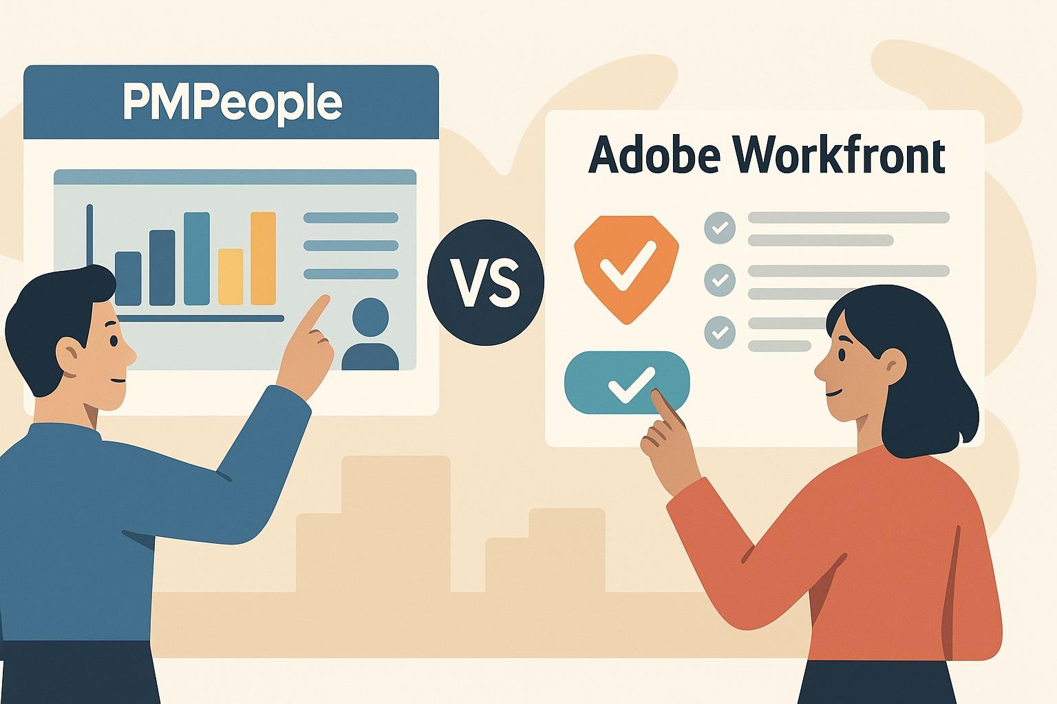 Professional working on project management tasks