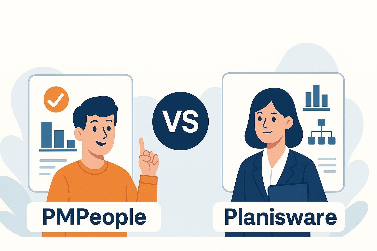 Professional working on project management tasks