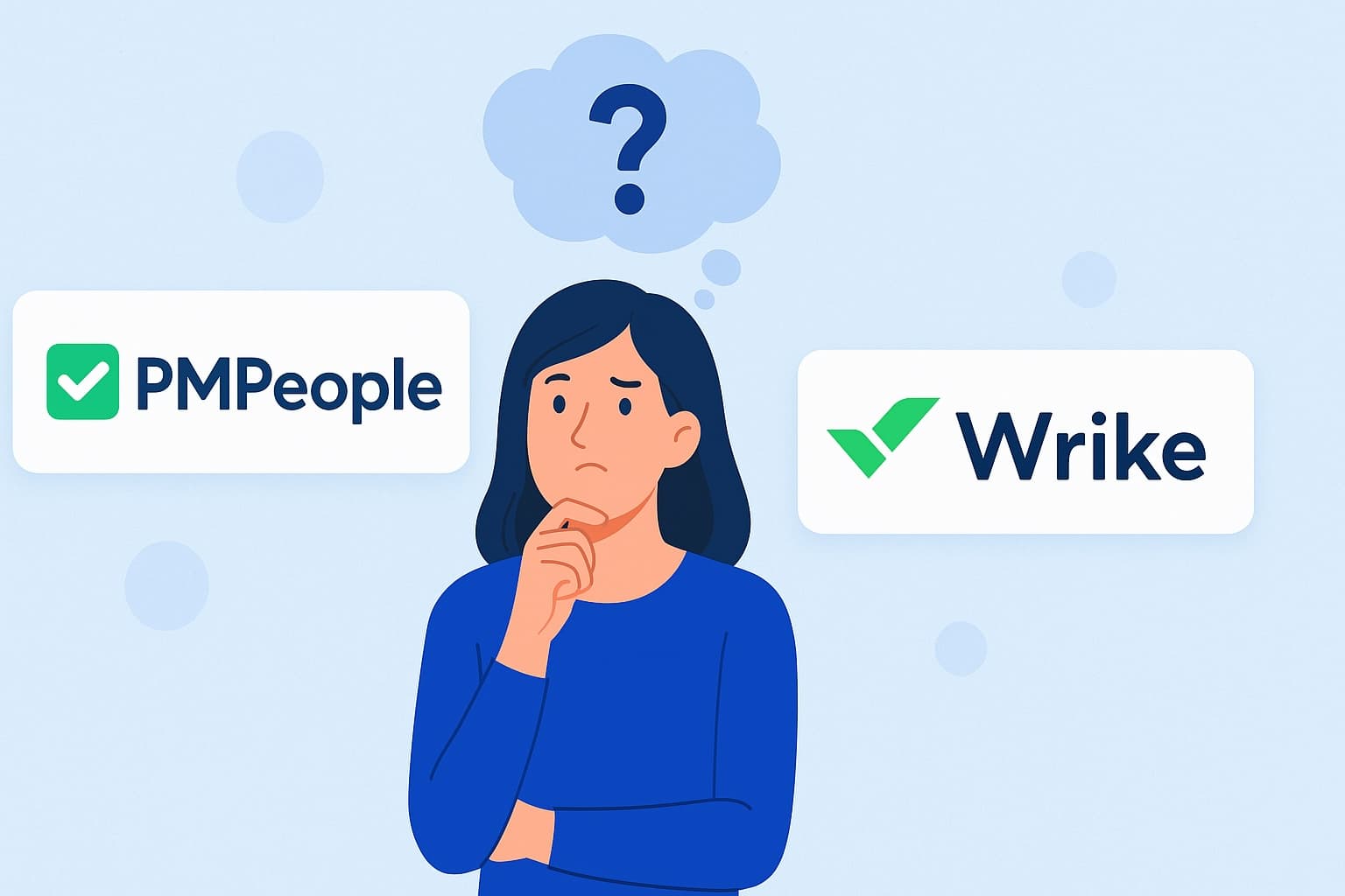 Professional working on project management tasks
