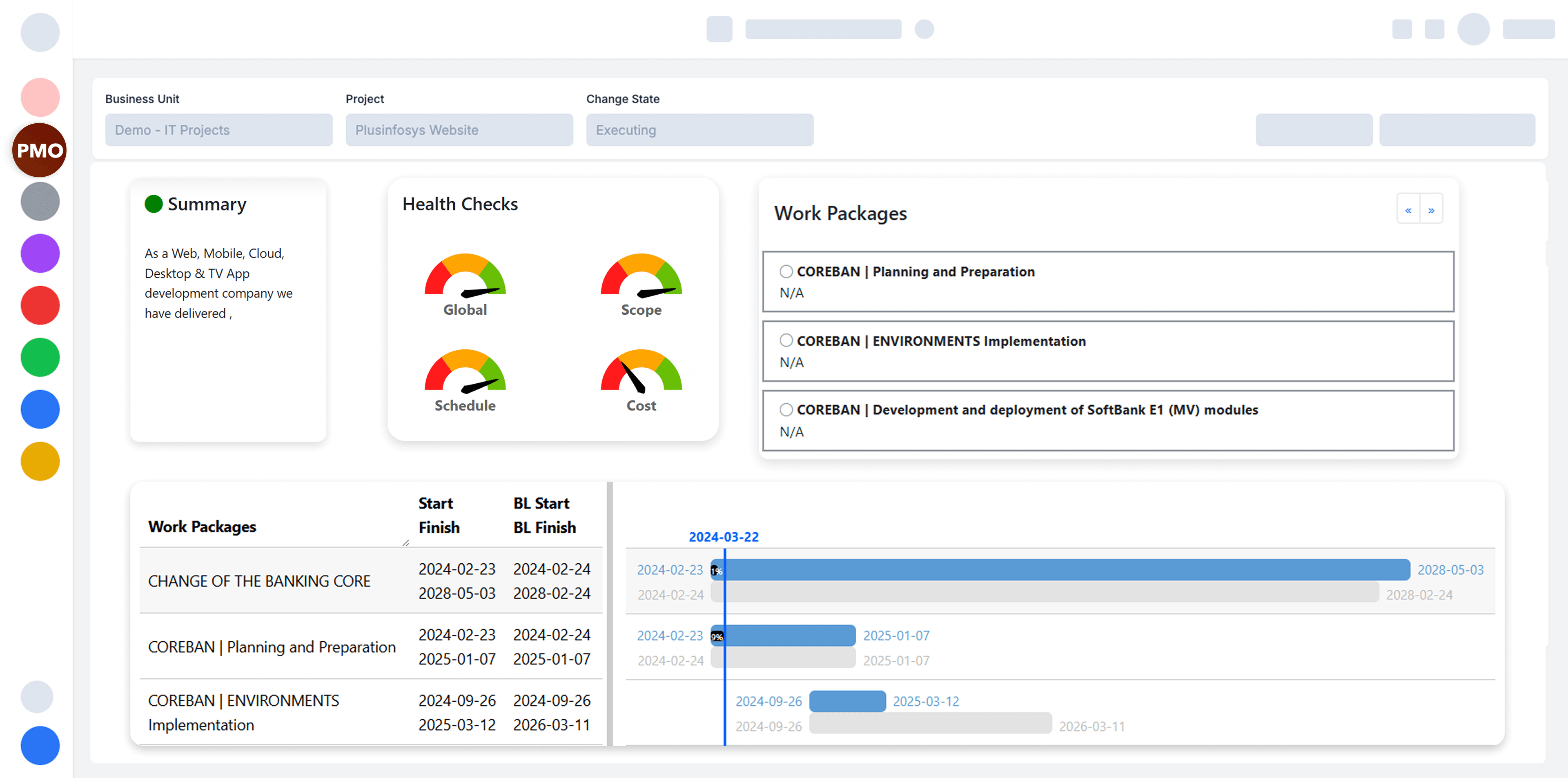 Seamless project integration with enterprise tools like SAP and Power BI